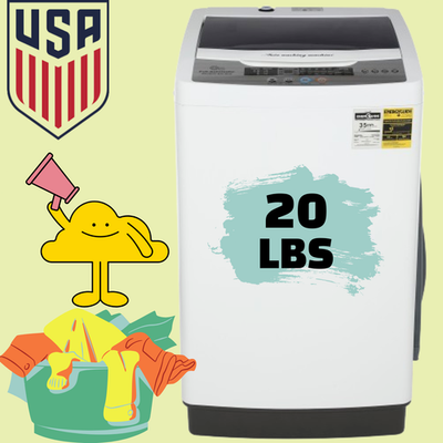 #ad #ad Washing Machine 20Lbs Washer Combo for Home Apartment RV Dorm 480W Motor $209.99
