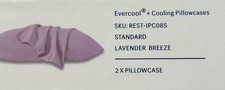 REST Evercool Cooling Pillowcases Standard - 2 Pillowcases for Sensitive Skin