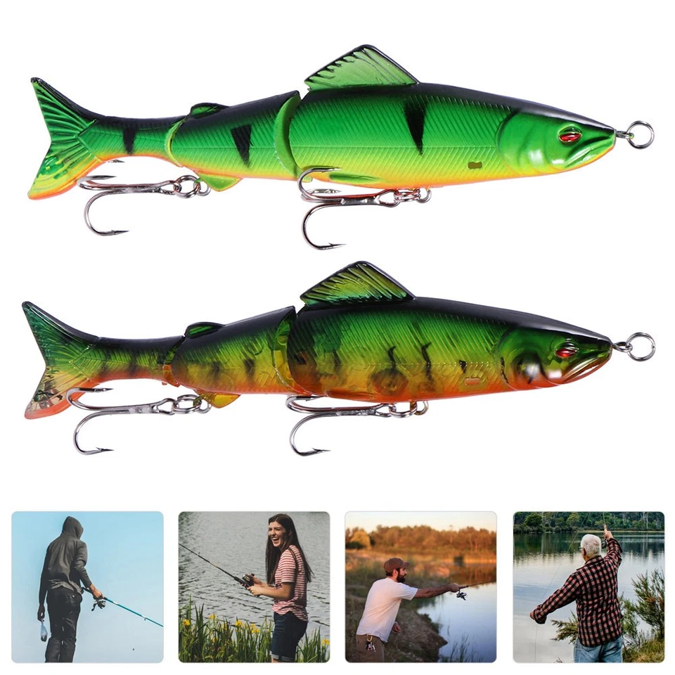  2 Count Angel Futter Angelzeug Angelköder Simulations-Angelköder - Bild 3 von 4