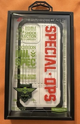 Element Case - Special Ops for iPhone 12 Pro Max - Clear/Black