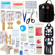 Tactical First Aid Kit Medical EMT Bag Emergency Survival Molle IFAK SOS Pouch