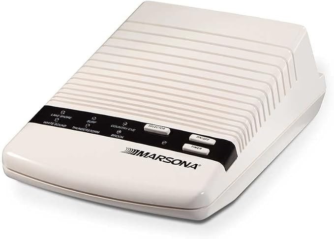 Marsona Ds-600a Sound Conditioner White Noise Machine In Box Tested Working