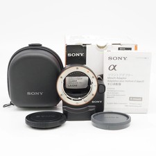 Sony LA-EA4 Mount Adapter With Box Case Excellent Condition A-Mount to E-Mount