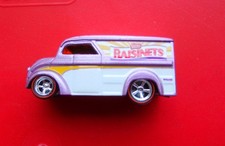 Mattel Hot Wheels White/Purple Pop Culture 2016 Nestle Raisinets Dairy Delivery