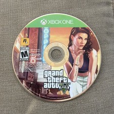 Grand Theft Auto V 5 Five XBOX ONE Disc Only Tested. GTA 5