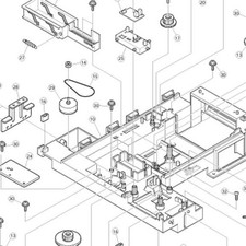 New Yamaha Drawer Belt CDC-775 CDC-80 CDC-805 CDC-815 CDC-835 CDC-845 CDC-906
