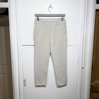 Frank & Eileen Murphy Billion Dollar Pant Beige High Rise Skinny Stretch Size L