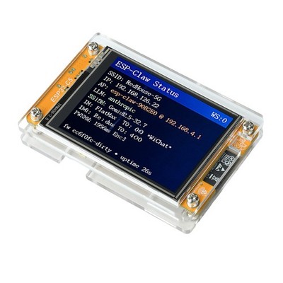 ESP32-C5 Dual Band WiFi Development Board 2.8'' LCD Display 320×240 Dual Type C