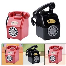 Tirelire de téléphone rétro, Pot d'économie d'argent de téléphone Vintage,