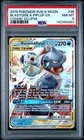 PSA 8 - 2019 Pokemon Comic Eclipse Blastoise & Piplup GX Tag Team #38