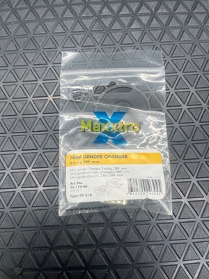MAXXTRO PB 376 DB9 Mini Gender Changer NEW