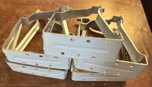 #980 5 Heavy Duty L&R Gutter Hangers They Don't Make them like This Anymore!