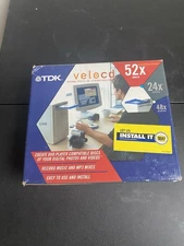 TDK VeloCD Internal 52x CD Burner Rewrite Drive Rewritable Model 5200B