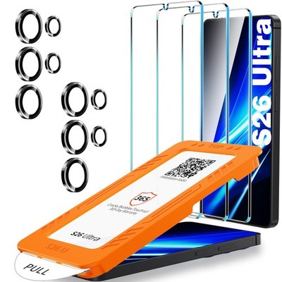 letosan 3 Pack for Samsung Galaxy S26 Ultra 6.9 Inch, Transparent 