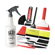 NEWISHTOOL Profi Window Tint Kit Vinyl Wrap Tool, Car Window Tint Tools Felt ...