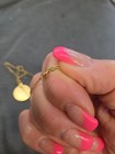 12kt GF Chi Rho & Alpha Omega Medal Pendant With 14kt Gf Necklace  — photo 3