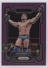 2024 Panini Prizm WWE Purple Prizm 134/149 Ken Shamrock #137 16q5