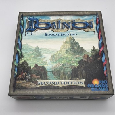 Dominion: Second Edition Board Game (Rio Grande Games, 2016) 100% Complete