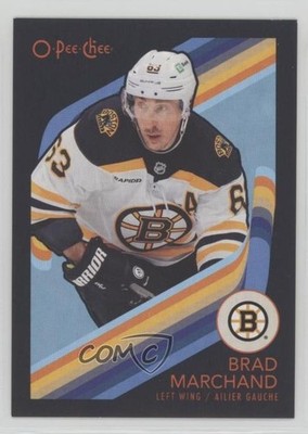 2023-24 O-Pee-Chee Retro Black Border 94/100 Brad Marchand #17 1o3