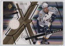 2008-09 SPx Spectrum 6/25 Shea Weber #44 HOF 9a0