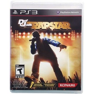 Def Jam Rapstar - Sony Playstation 3 PS3 Pristine Tested 1Y Guarantee