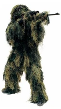 New Red Rock Outdoor Gear 5 Piece Ghillie Suit Woodland X-Large / XX-Large Camo