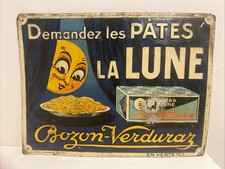 Plaque en Tôle No Émaillée Pâtes LA LUNE