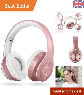Stylisches Bluetooth Headset mit 40 Stunden Spielzeit und Speicher Ohrenschützern - RP Gold