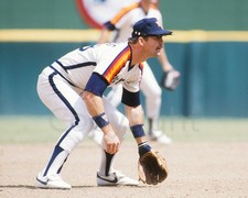 Color 8x10 photo of Houston Astros Denny Walling.  (BK13-1)