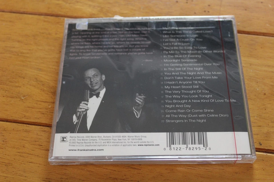Frank Sinatra CD Greatest Love Songs 2002 Jazz Pop Fly Me To The Moon new Sealed Foto 2 de 2