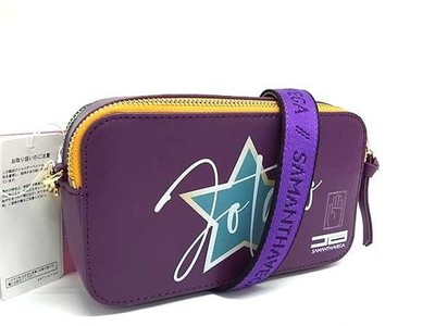 Samantha Vega JoJo's Bizarre Adventure Stone Ocean Leather Purse Purple New
