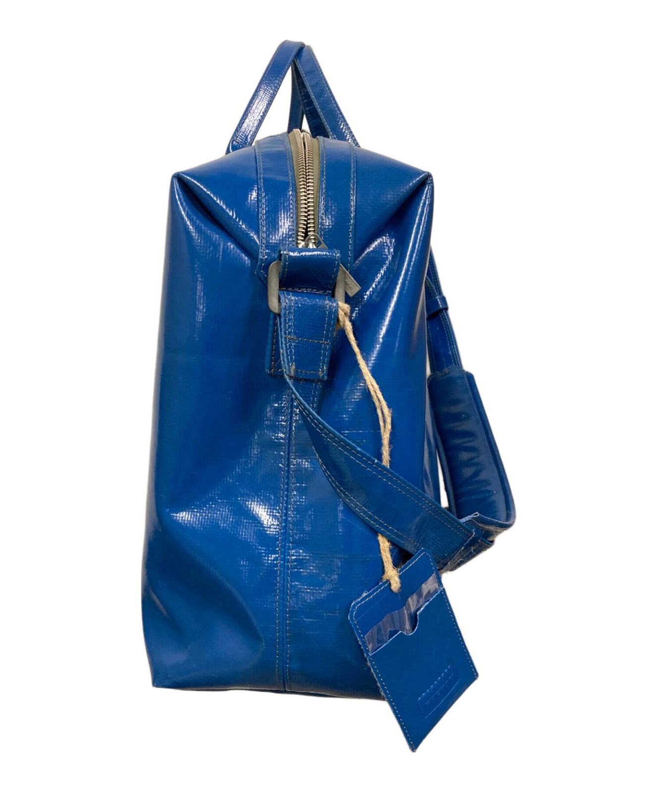 FREITAG reference R518 Verhoeven 2way Boston bag Men's blue authentic image 4