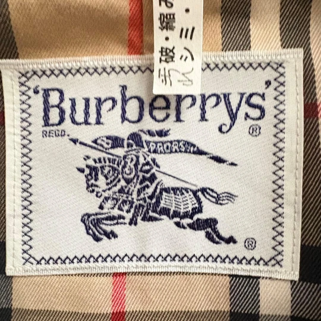 Abrigo Burberrys Balmacaan Beige Algodón 100% Manga Raglán Talla 11AB3