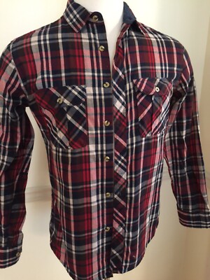 Various Artists True Blue Feeling Shirt Button Front Men's Long SL L/S Small S