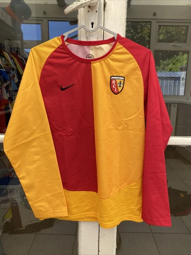 RC Lens Nike 2004/2005 Home Football Shirt Youth Large