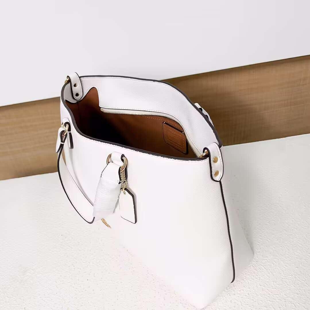 COACH Logan Carryall Shoulder Bag CH251 Chalk Outlet NEW | eBay