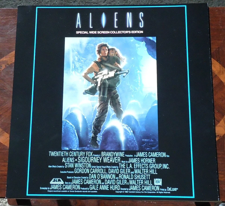 Aliens Box Set Laser Disk 1991 4 Disks - Image 4 of 4