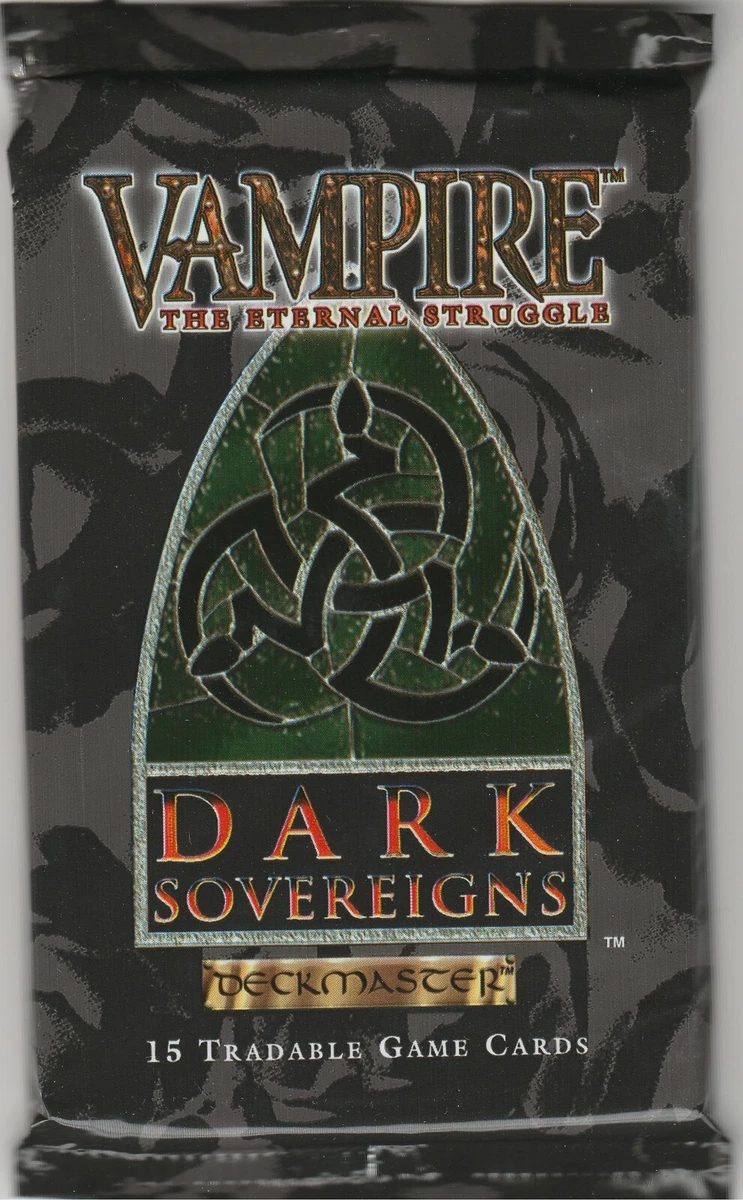 Vampire: The Eternal Struggle Sealed Collectible Card Game Packs