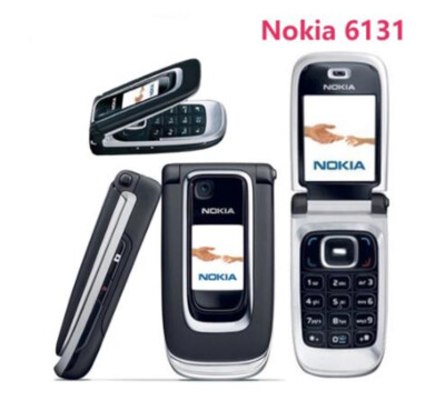Original Unlocked Nokia 6131 - Black (Unlocked) GSM Cellular Phone