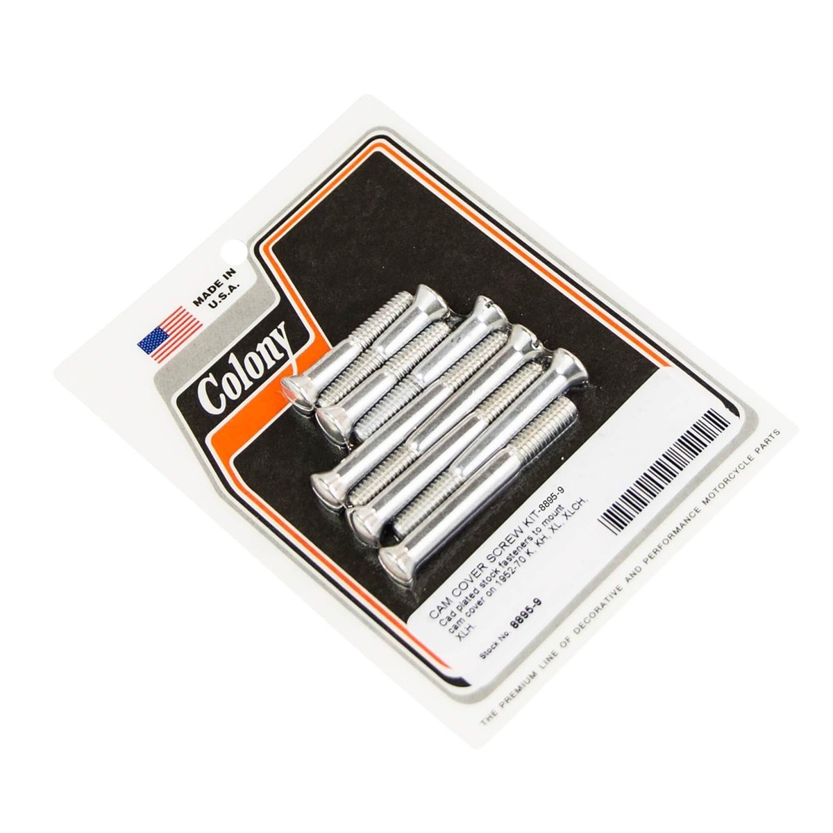 【CPC-REV】こいやん Colony #8895-9 Cam Cover Screw Kit 1952-1970 H-D K/KH/XL