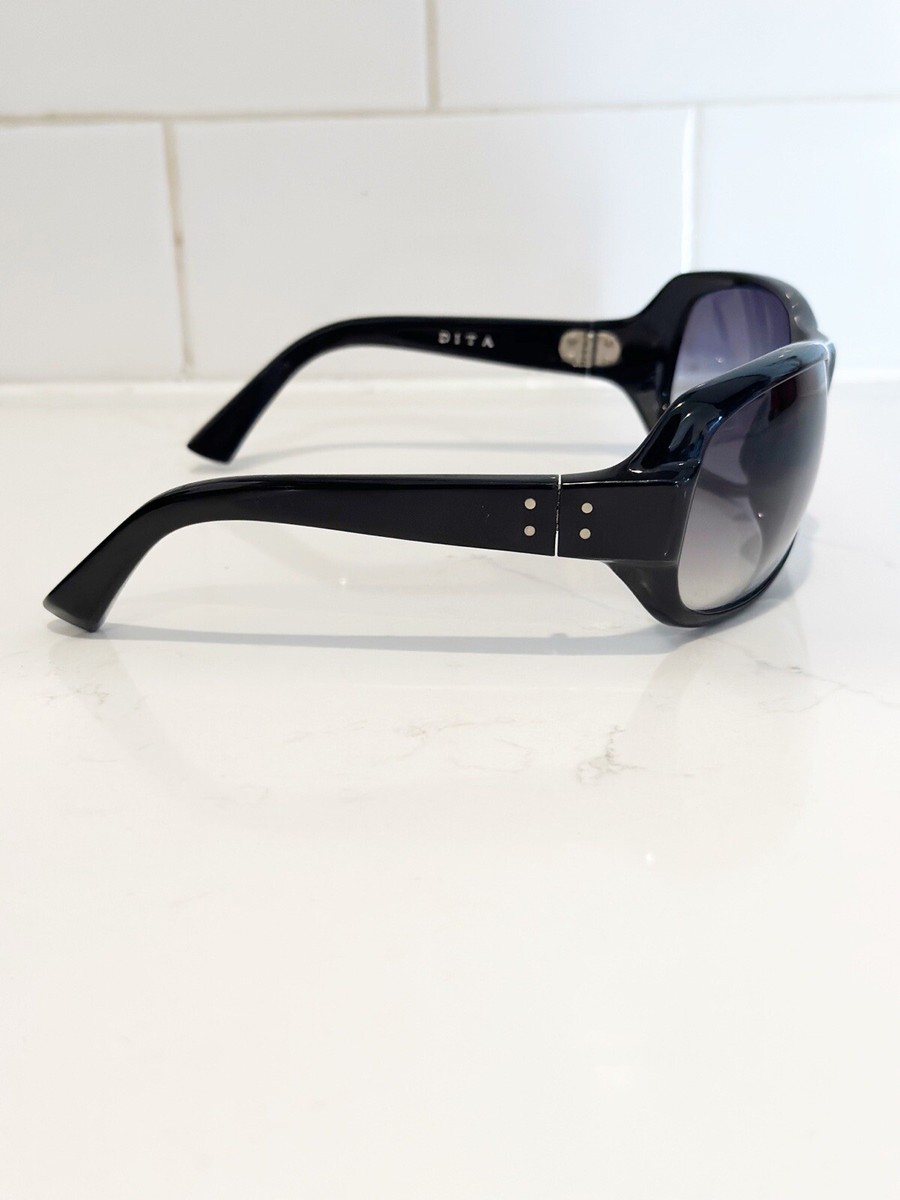 DESIGNER OVERSIZED Gradient DITA SCANDAL SUNGLASSES WRAP 