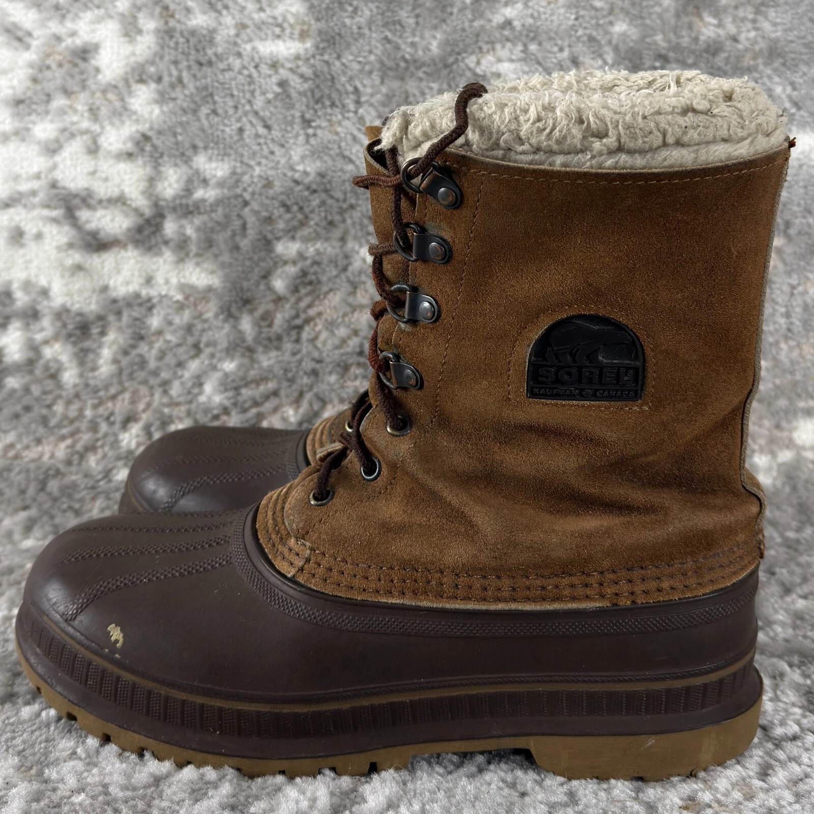 sorel kaufman insulated waterproof winter steel shank boots