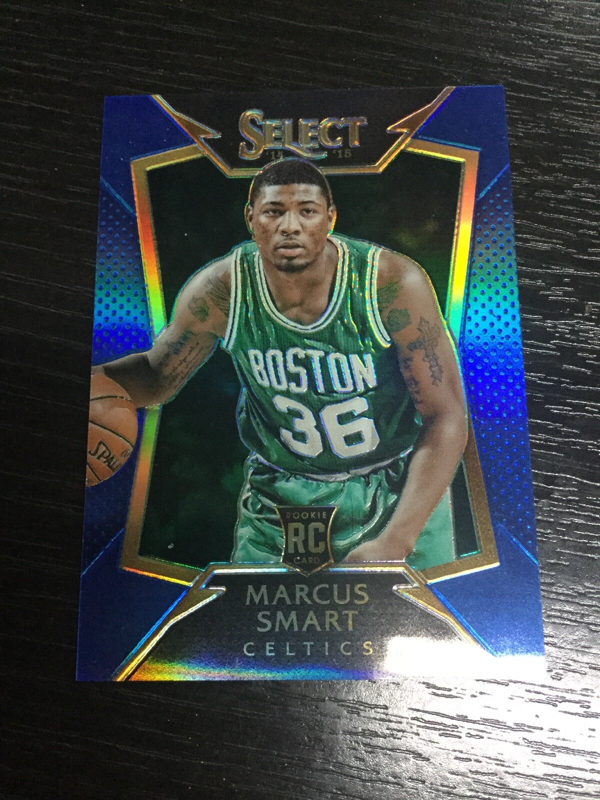 2014-15 Panini SELECT #83 MARCUS SMART /249 Blue PRIZM RC SP BOSTON CELTICS
