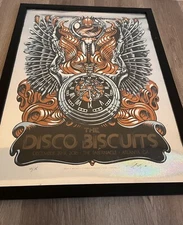 NYE 16'/17' Disco Biscuits Show Poster * Autographed