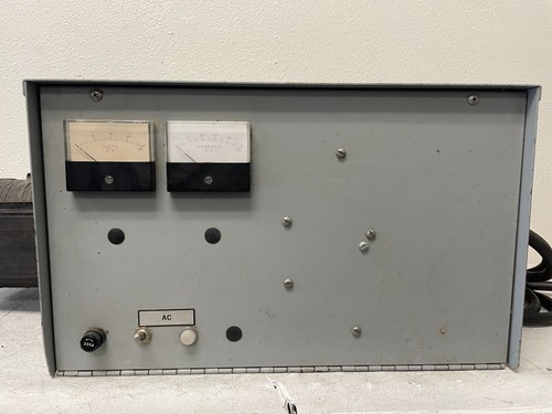 Heavy Duty Industrial Power Supply Unit w/ Cables & Meters – Untested As-Is - Zdjęcie 6 z 24
