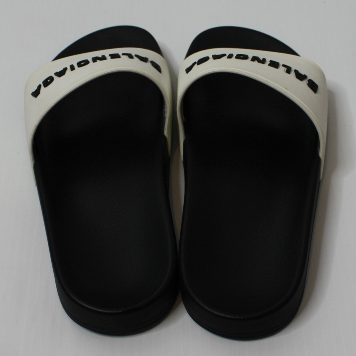 Balenciaga Logo Women's Pool Slides Sandals in size EU 40 / US 10