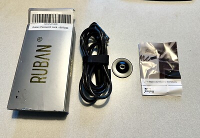 Ruban notebook computer cable lock