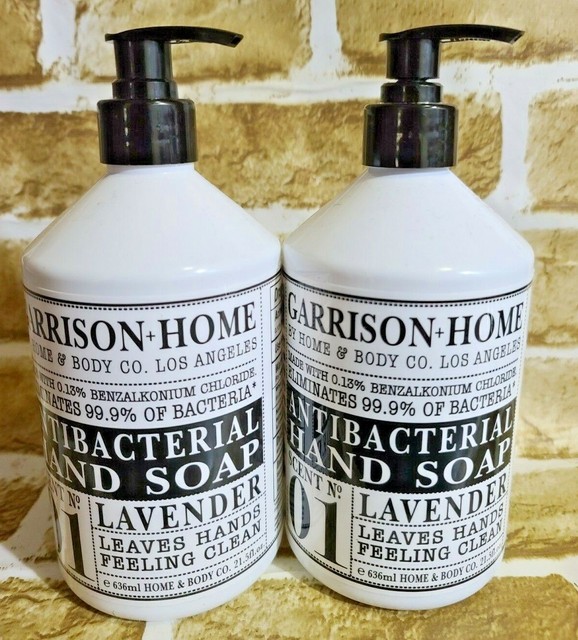 2 Apothecary Home & Body Company Hand Soap Lavender Sage Scent 21.5 Fl