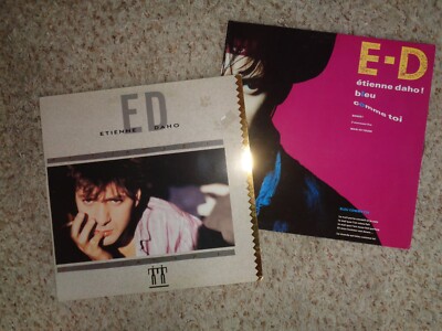Vinyl Etienne Daho Bleu Comme To LOt France lp #2