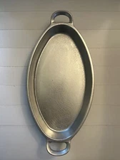 Bon Chef 5002-N Aluminum Oval Serving Dish. Lafayette N.J. New